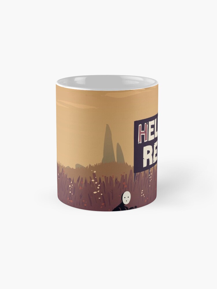 Thumbnail 4 of 6, Coffee Mug, hell is real designed and sold by Tynaminnow.