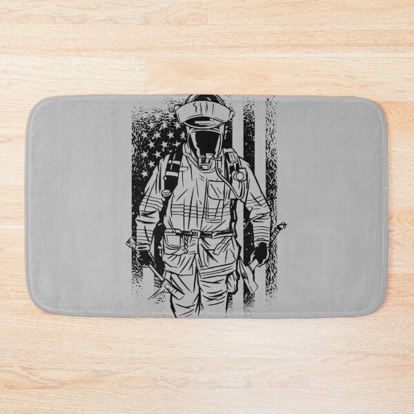 Item preview, American Flag Firefighter Silhouette  designed and sold by Bbenn28.