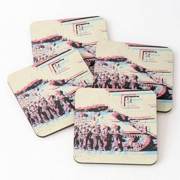 Item preview, US American Soldiers in World War 2 with tanks. T-Shirt designed and sold by CristalleLisa.