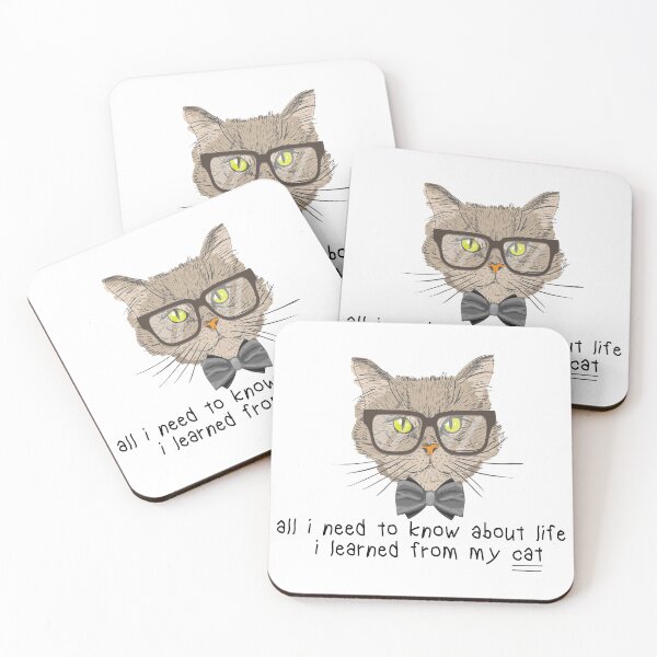 Item preview,  all i need to know about life i learned from my cat designed and sold by itsarti.