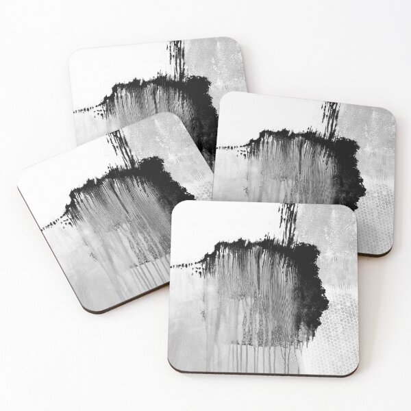 Item preview, Square abstract black white designed and sold by ElaSzczepaniak.