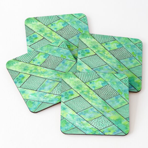 Item preview, Green Criss Cross designed and sold by rosiebrown.