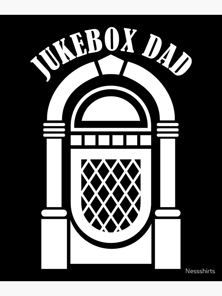 "Jukebox Dad Singer Karaoke Master Coinoperated Machine" Poster for Sale by Nessshirts Redbubble