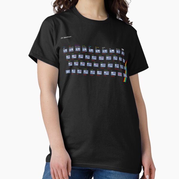 Vista previa del artículo con la obra «Teclado ZX Spectrum», diseñado y vendido por squinter-mac.