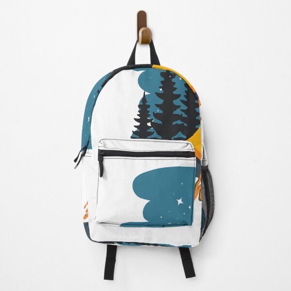 Item preview, Night Camping Vibe Sticker designed and sold by hadibaz.