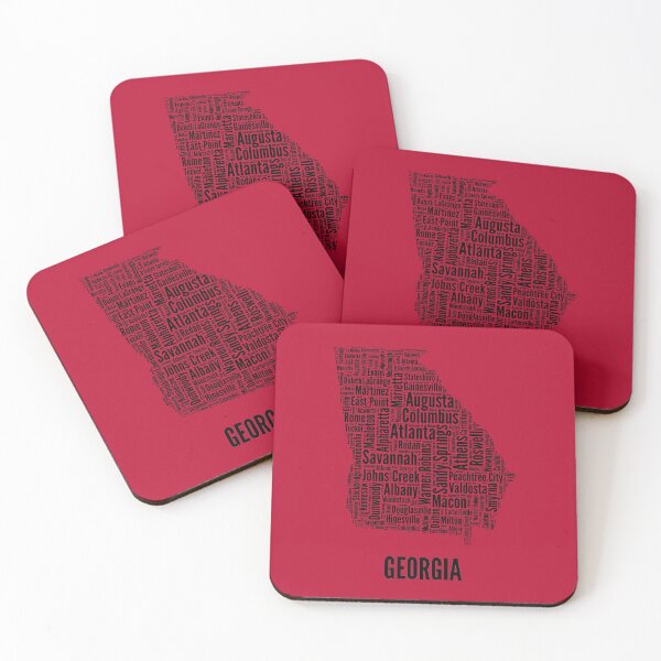 Item preview, Georgia - University Colors designed and sold by stateofmine.