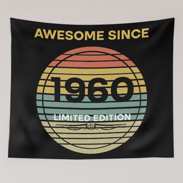 Item preview, Awesome since 1960 vintage designed and sold by Rami Khalifah.
