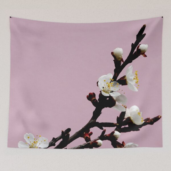 Item preview, Apricot blossoms on a pink background designed and sold by Michaelerch.