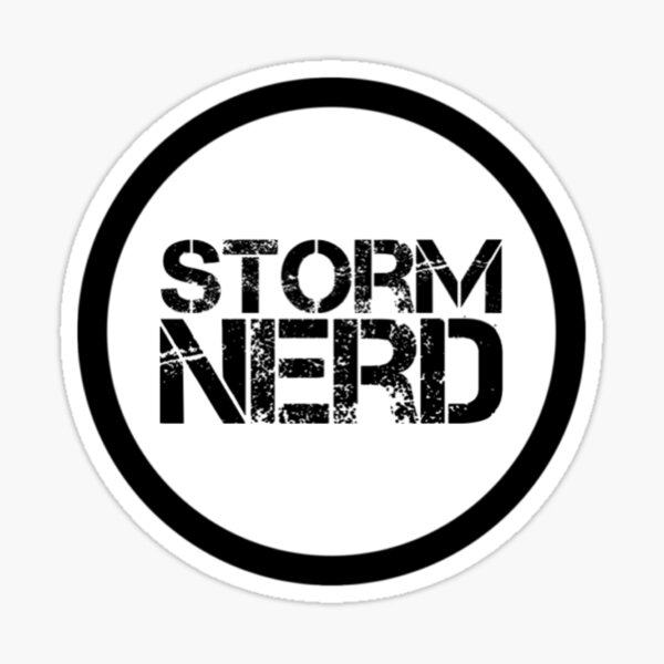 Vista previa del artículo con la obra «Un diseño Storm Nerd», diseñado y vendido por CLEOfitness.