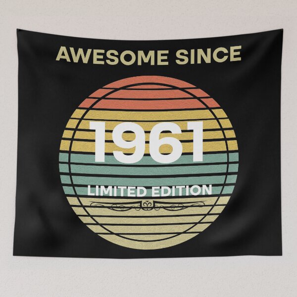 Item preview, Awesome since 1961 vintage designed and sold by Rami Khalifah.
