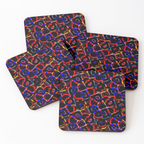 Item preview, Orbital splasher - abstract pattern designed and sold by Xdelacra.