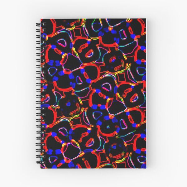 Item preview, Orbital splasher - abstract pattern designed and sold by Xdelacra.