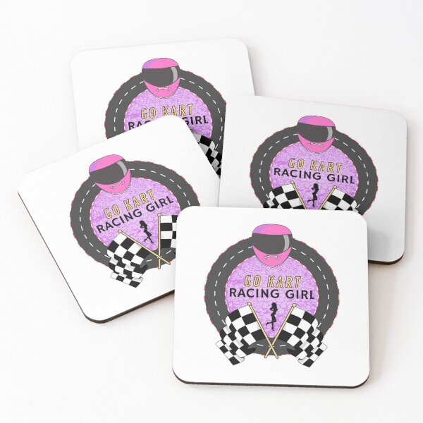 Item preview, Go Kart Racing Girl Illustration designed and sold by springflow.