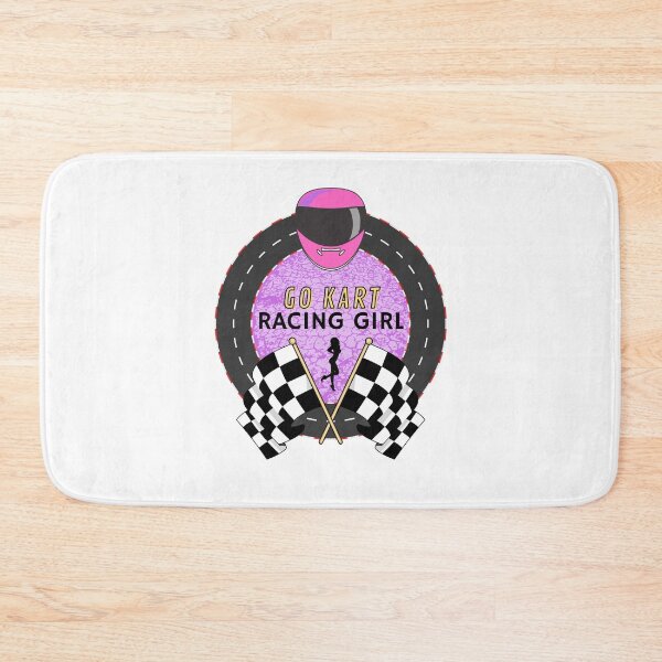Item preview, Go Kart Racing Girl Illustration designed and sold by springflow.