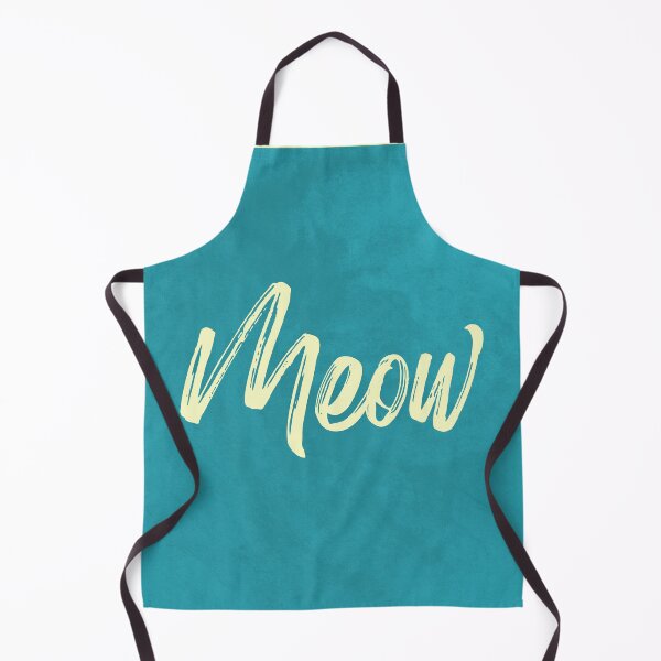 Item preview, Meow - Teal/Daffodil designed and sold by SnarkyDoodles.