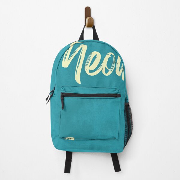 Item preview, Meow - Teal/Daffodil designed and sold by SnarkyDoodles.