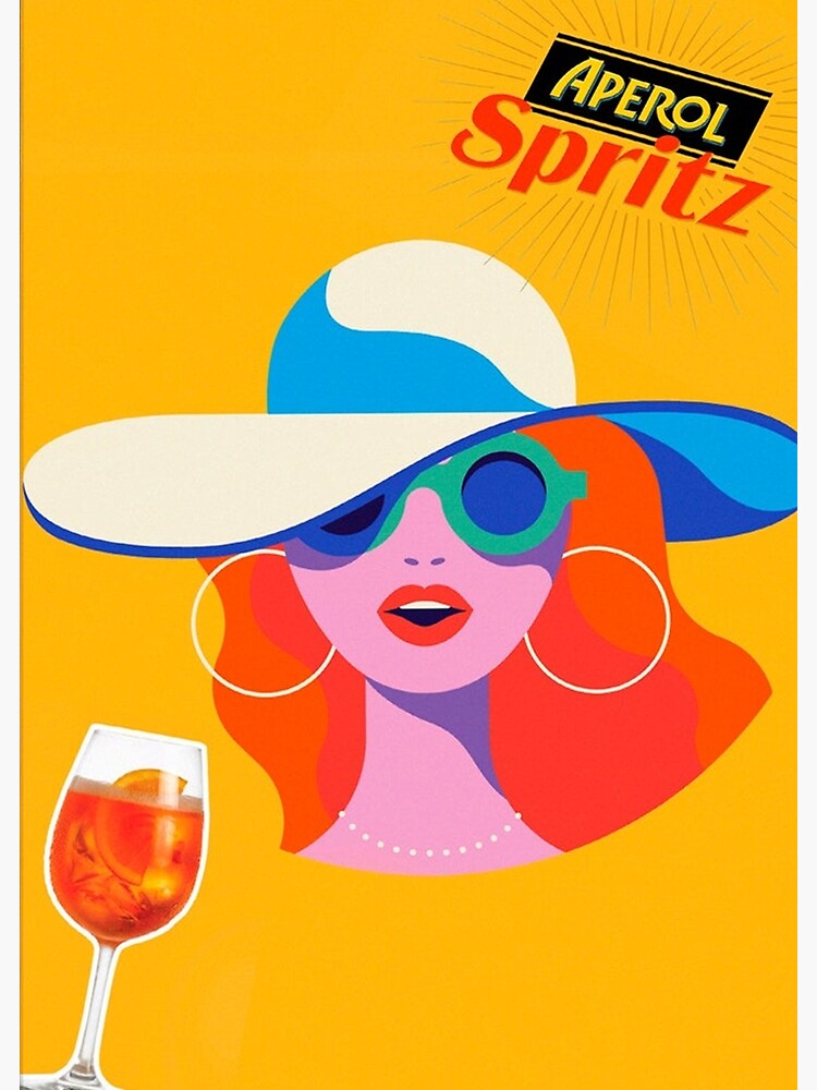 Discover Aperol Spritz Premium Matte Vertical Poster