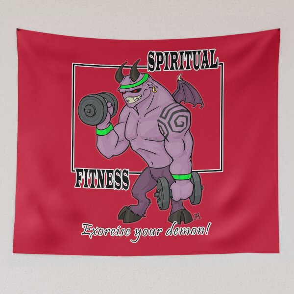 Item preview, Spiritual Fitness designed and sold by FlicksArt.