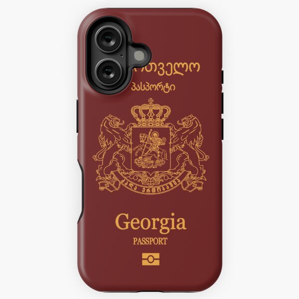 Item preview, Georgia passport designed and sold by Travellerz.