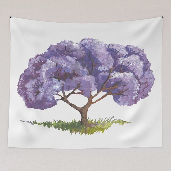 Item preview, Lilac Tree. Flowering Branches. Blooming Branches. Lush Bloom. Tree with floweres. designed and sold by ZheltakovaIana.