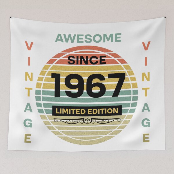 Item preview, Awesome since 1967 vintage designed and sold by Rami Khalifah.