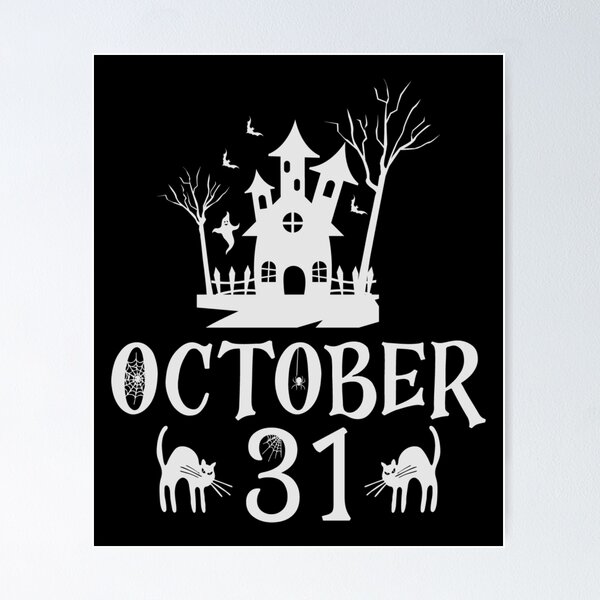 Item preview, October 31st designed and sold by pnkpopcorn.