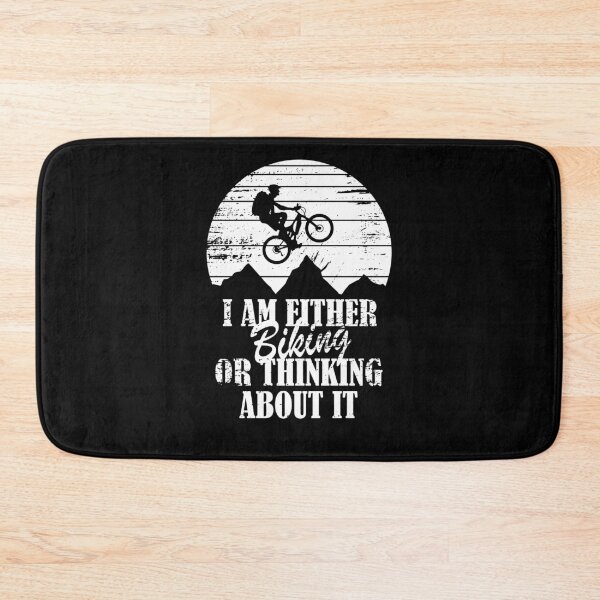Item preview, I am either Biking! Mountain Bike Outdoor Bike Downhill Trail Mountains E-Bike designed and sold by VollNiceDesign.