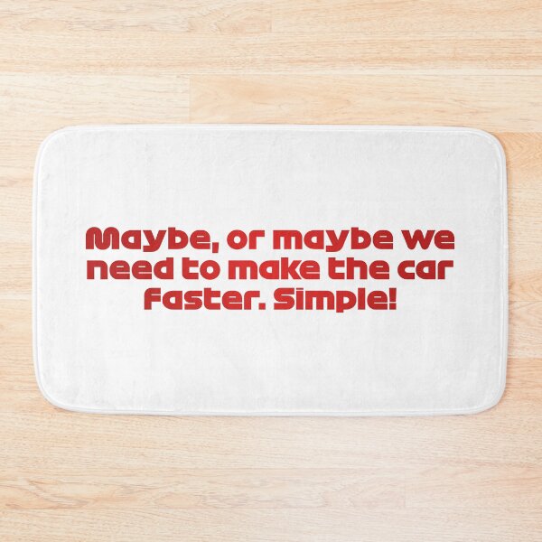 Item preview, Maybe We Need To Make The Car Faster - RAI. Radio Voice British GP 2021 (Red) designed and sold by FilipeFerreira.