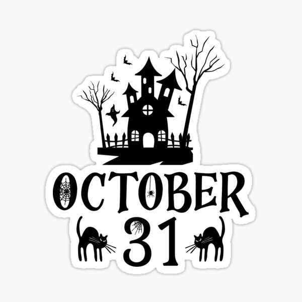 Item preview, October 31st designed and sold by pnkpopcorn.