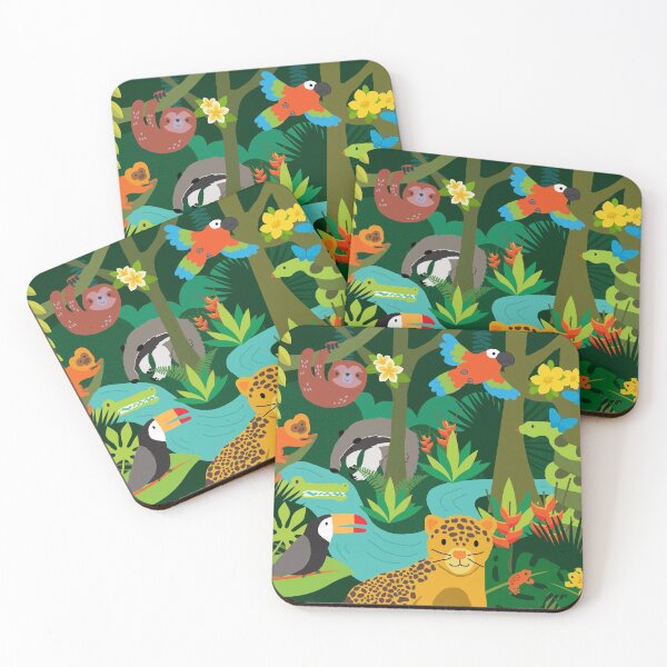 Item preview, Rainforest Animals  designed and sold by Mommyisakeeper.