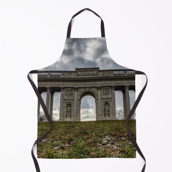 Item preview, Colonnade Reistna in Valtice with dramatic clouds designed and sold by Michaelerch.