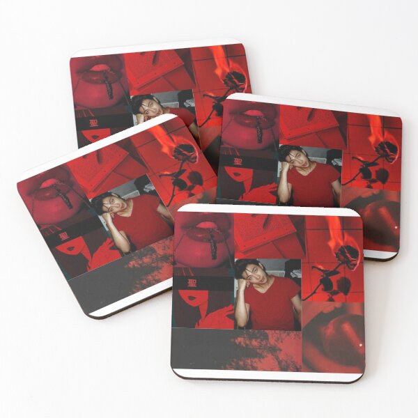 Item preview, BTS RM red aesthetic designed and sold by Journeycoco.