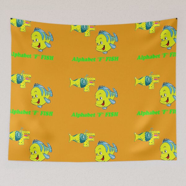 Item preview, Alphabet study "F" FISH designed and sold by mostheristore.