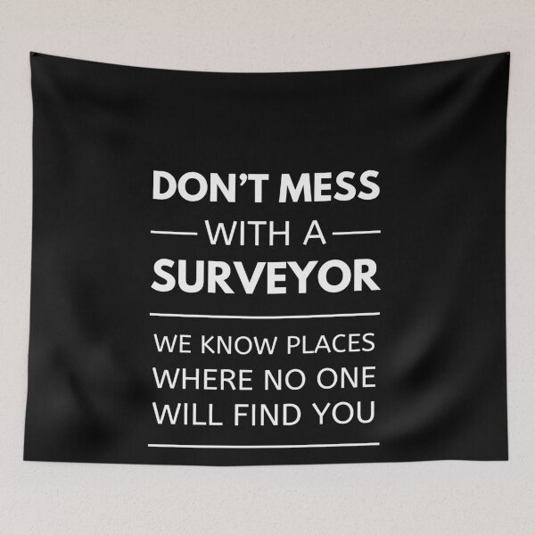 Item preview, Funny Land Surveyor designed and sold by GodsPeople.