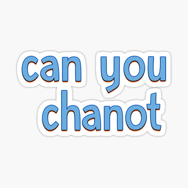 Artikel-Vorschau von Kannst du chanot?, designt und verkauft von ihartjoehart.