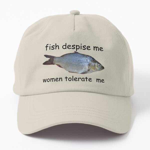 me want fish women hat