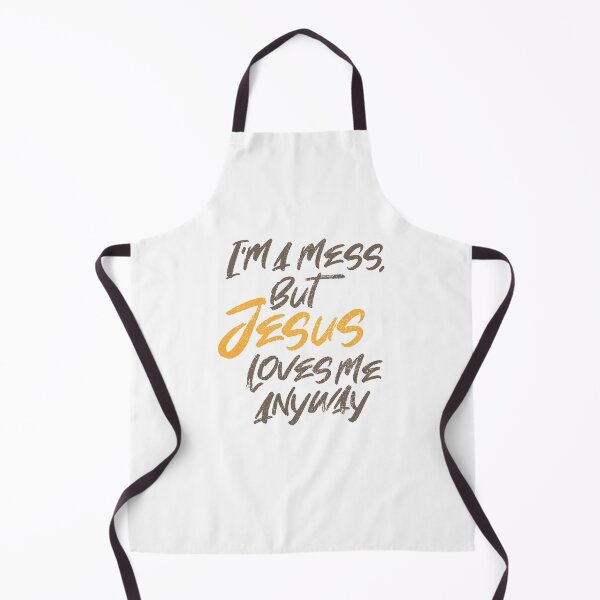 Item preview, Jesus Still Loves Me Brush Typography designed and sold by Creatively Torn.