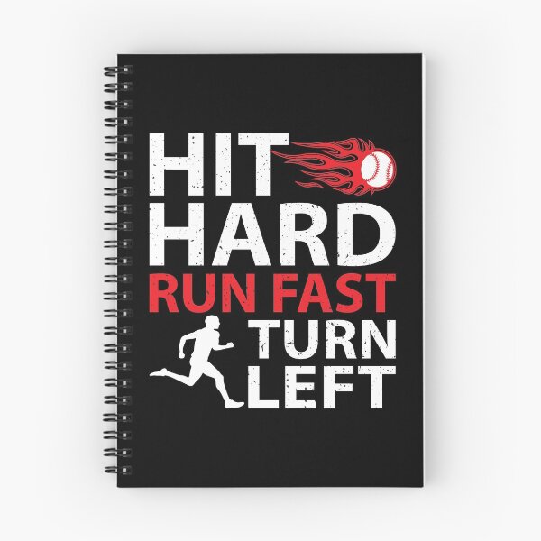 Item preview, Hit hard turn left baseball, Baseball, Softball designed and sold by Dandesin.