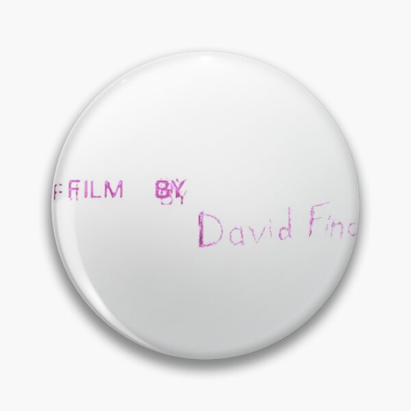 Aperçu de l'œuvre "Un film de David Fincher" Sticker créée et vendue par Bella Vaccari.