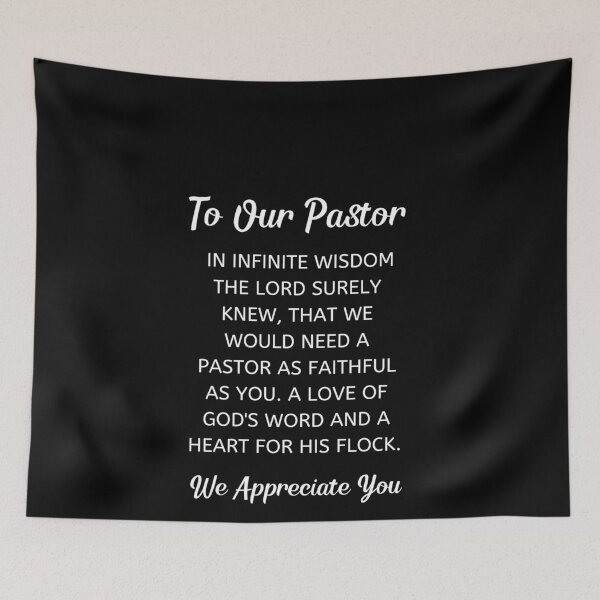 Item preview, To Our Pastor - We Appreciate You designed and sold by GodsPeople.