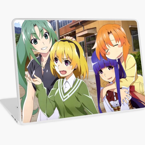 Higurashi No Naku Koro Ni Laptop Skins for Sale