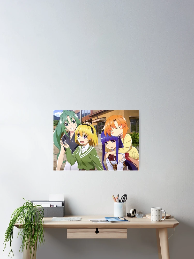 Higurashi no Naku Koro ni Sotsu Art Board Print for Sale by Bothaina