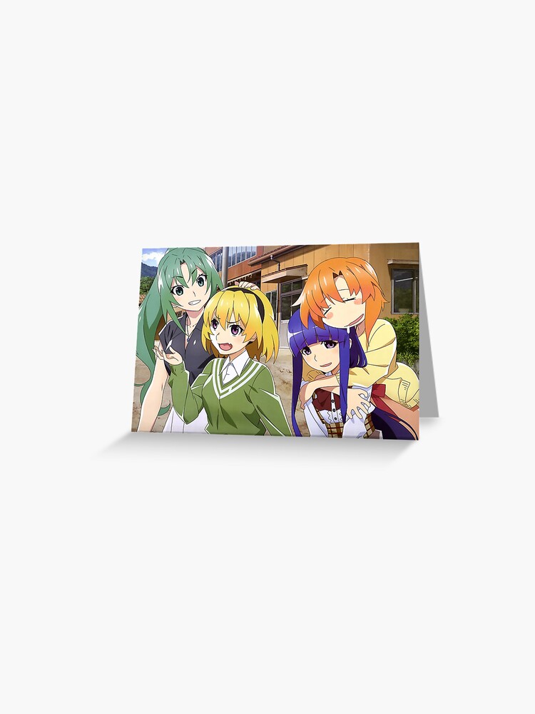 Higurashi no Naku Koro ni Sotsu Greeting Card for Sale by