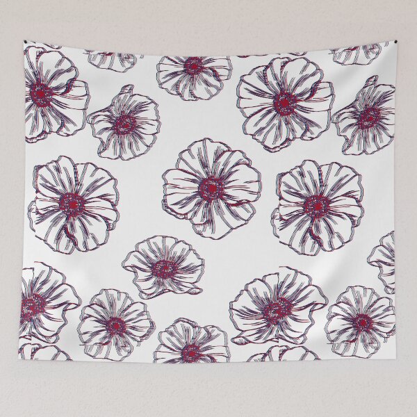 Item preview, 3D Flower Pattern designed and sold by jaekindacray.