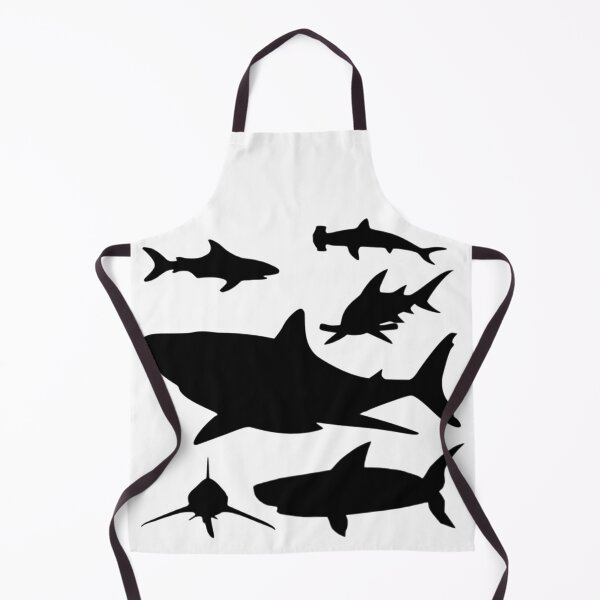 Item preview, shark silhouette 1 designed and sold by GL Digital Artwork .