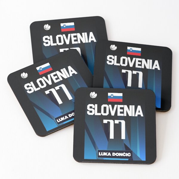Item preview, Luka Doncic 2021 Slovenia Jersey Fan Design designed and sold by acquiesce13.