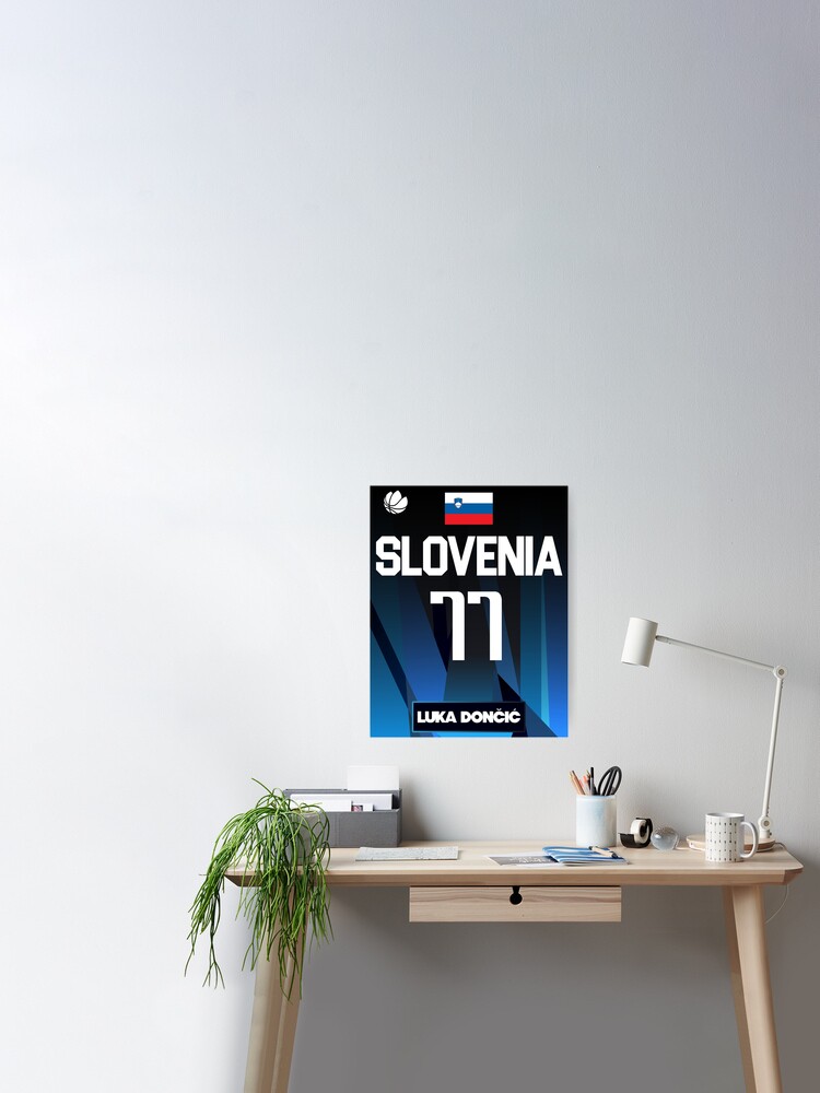 Luka Doncic Slovenia Jersey Fan Design Active T-Shirt for Sale by  acquiesce13