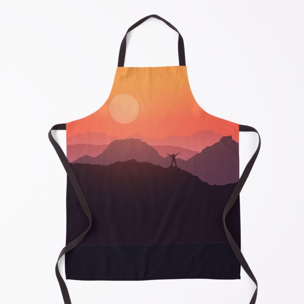Item preview, Beautiful sunset of eyari mountains art print designed and sold by JustMindBlowing.
