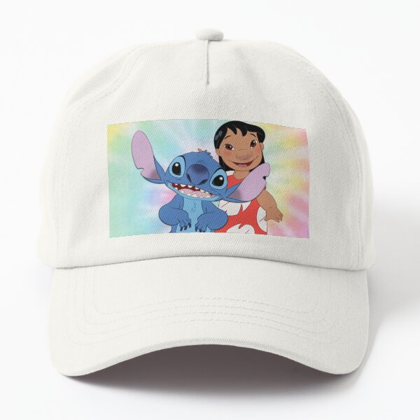 Tie-dye lilo and stitch Dad Hat