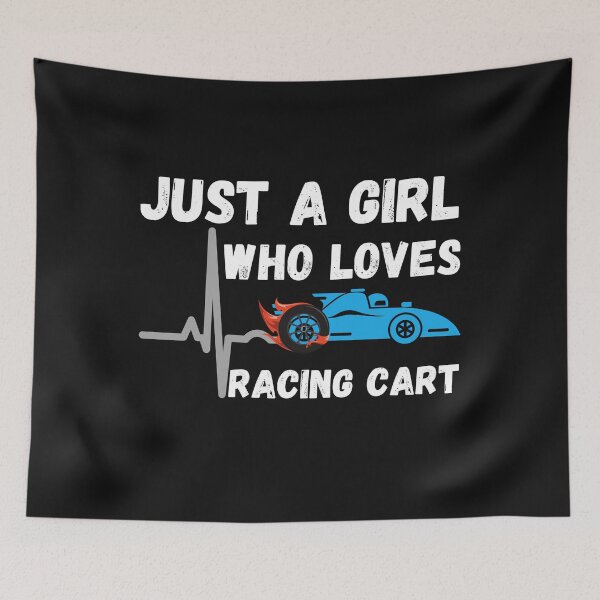 Item preview, go cart racing girl designed and sold by Tulips2.